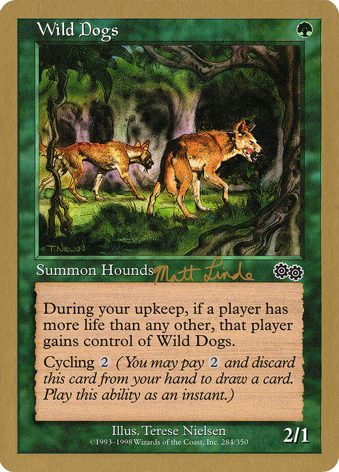 Wild Dogs card front