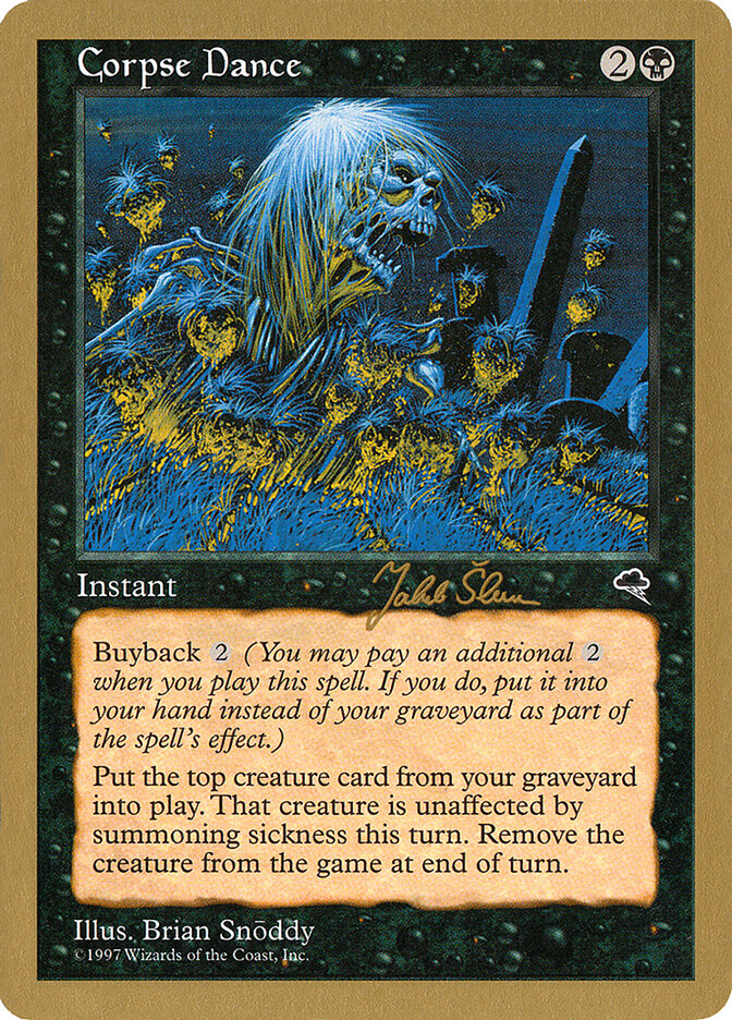 Corpse Dance card front