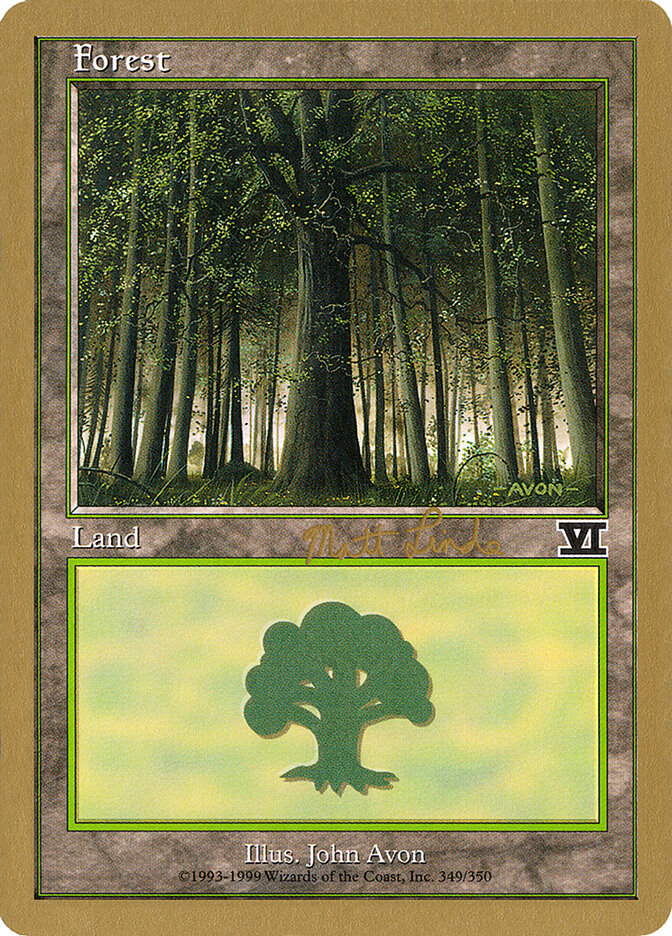 Forest card front