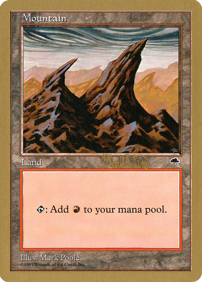 Mountain card front