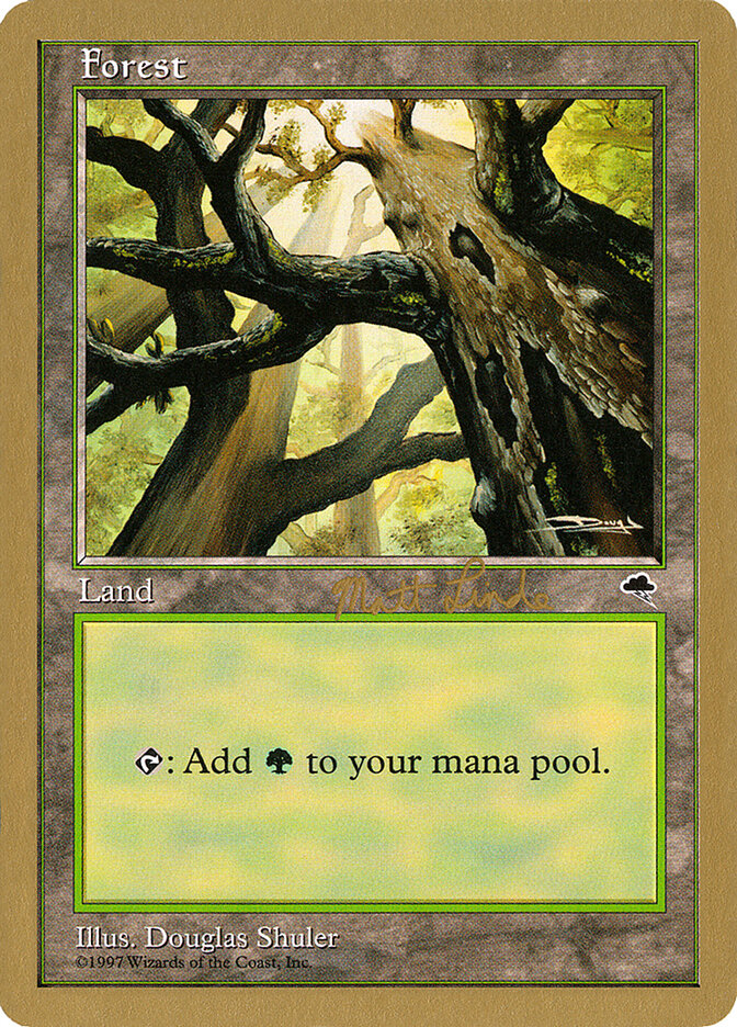 Forest card front