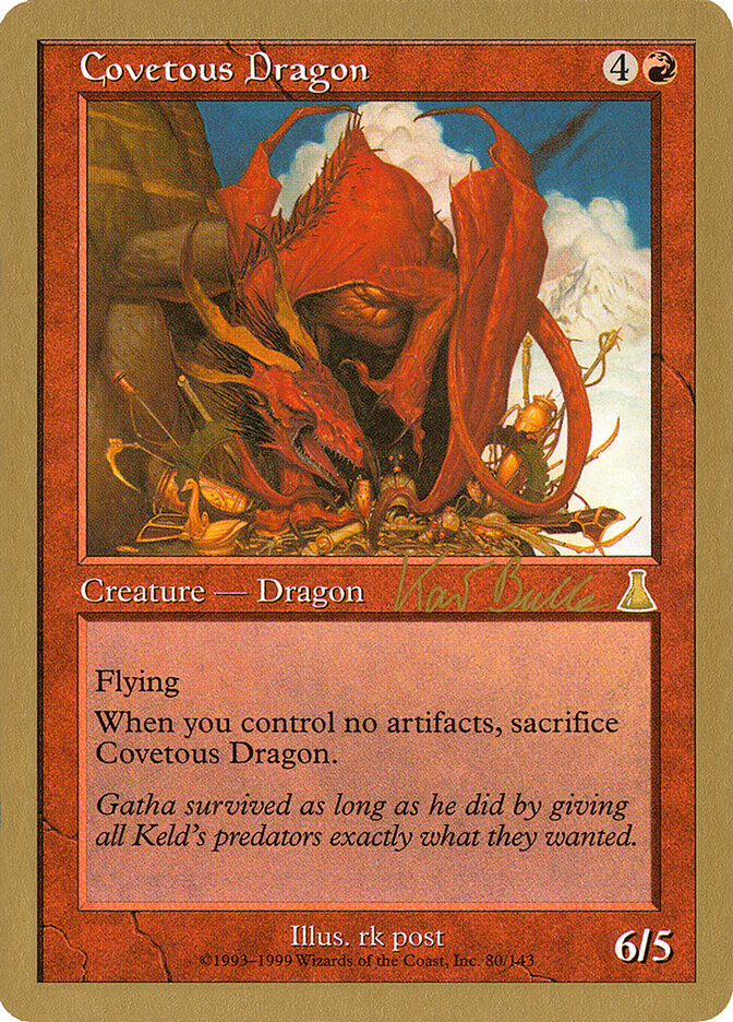 Covetous Dragon card front