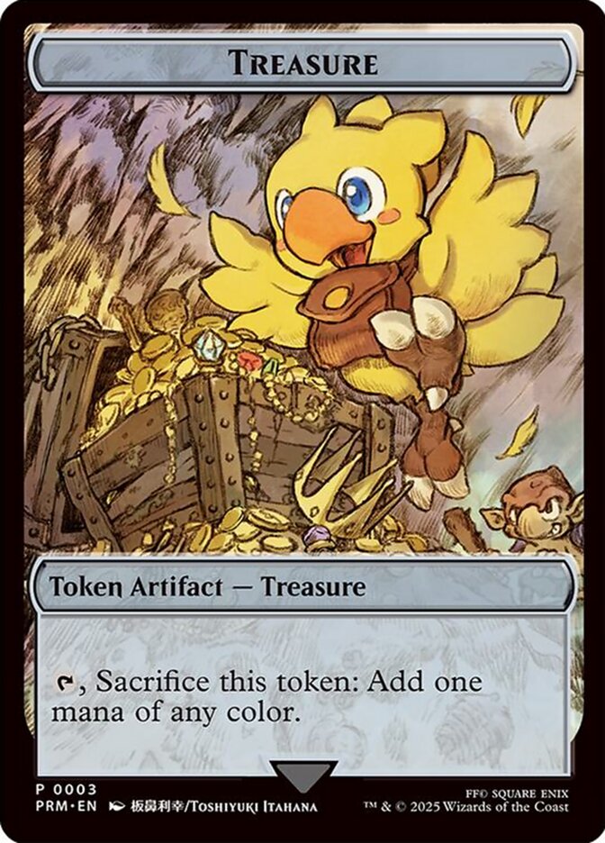 Treasure card front