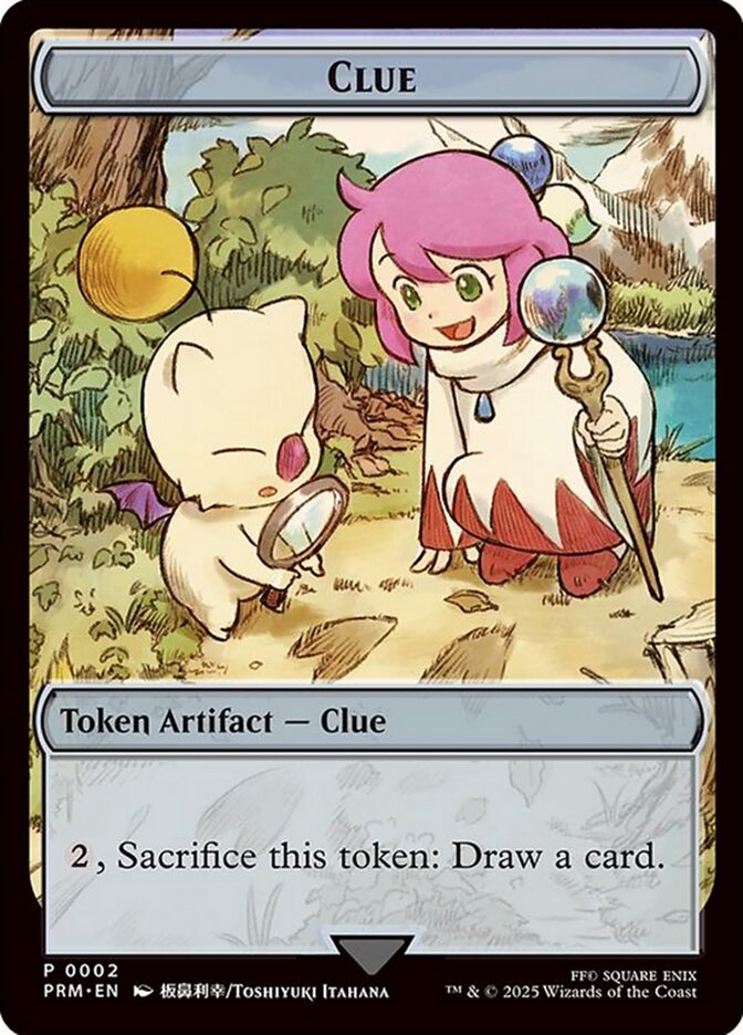 Clue card front