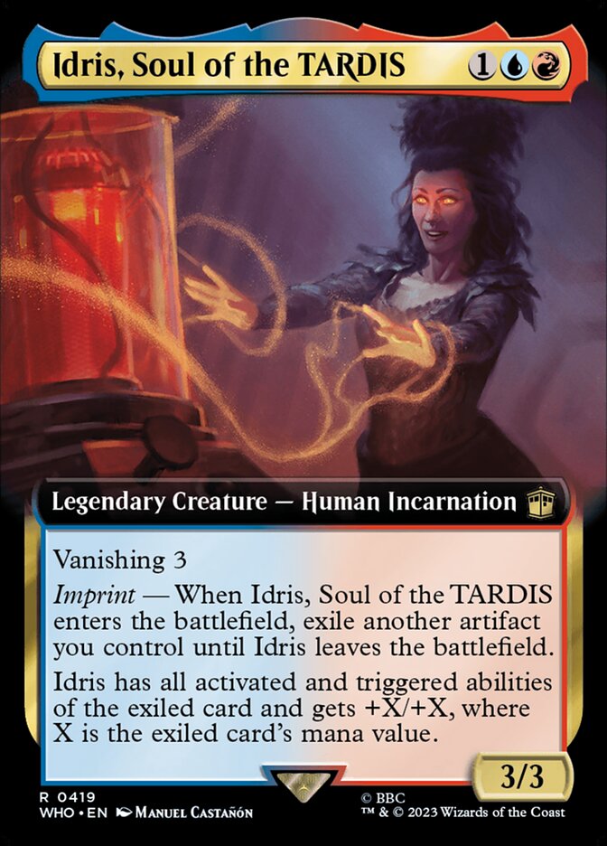 Idris, Soul of the TARDIS card front