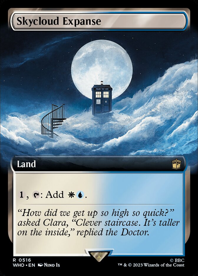 Skycloud Expanse card front