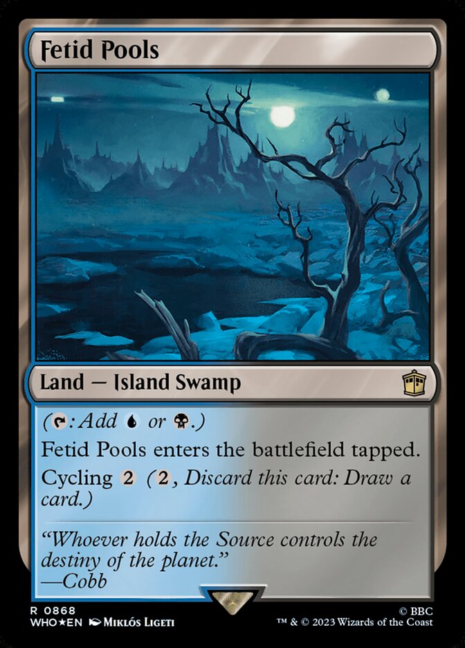 Fetid Pools card front