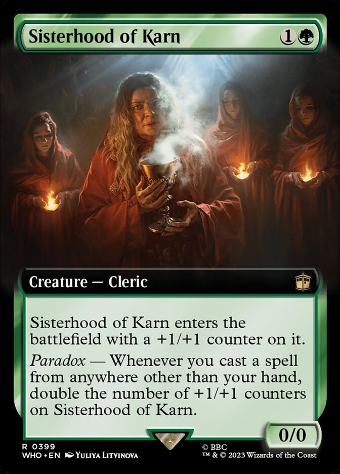 Sisterhood of Karn card front