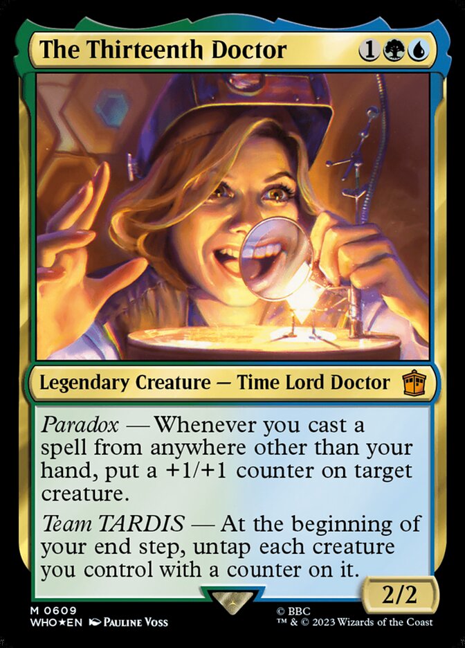 The Thirteenth Doctor card front