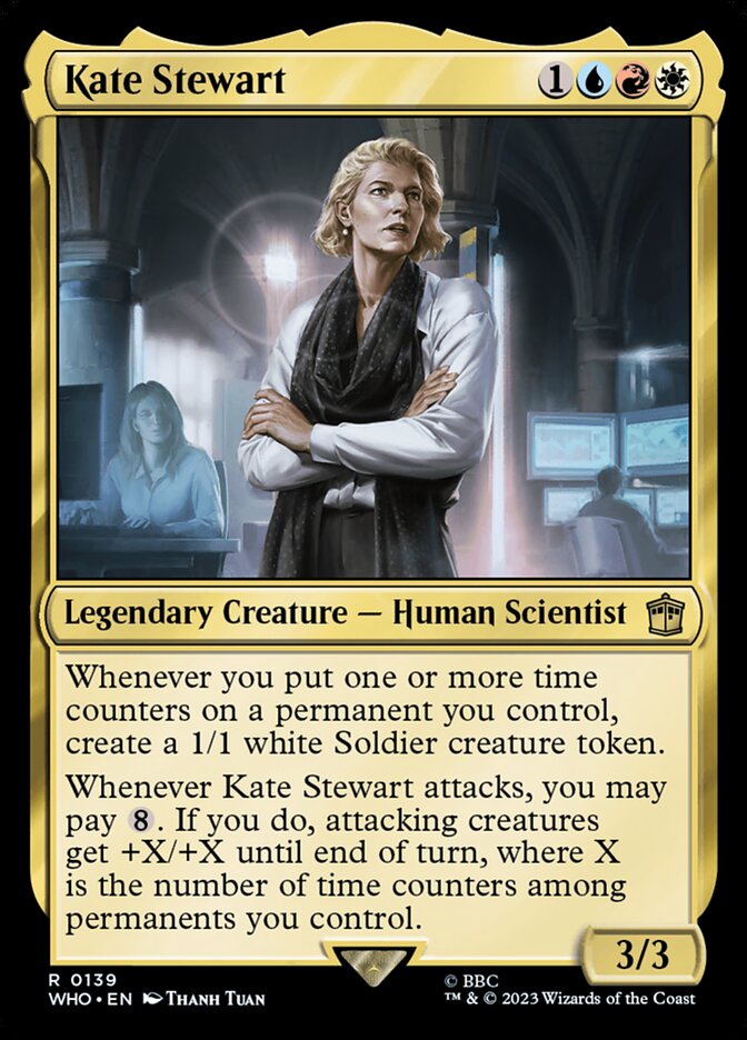 Kate Stewart card front