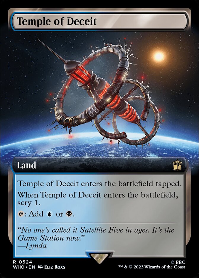 Temple of Deceit card front