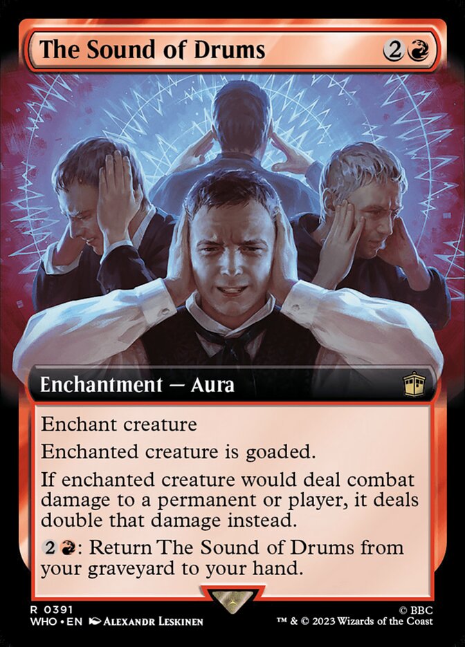 The Sound of Drums card front