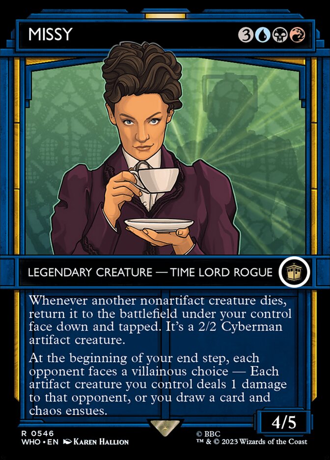 Missy card front