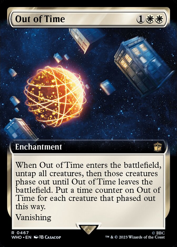 Out of Time card front