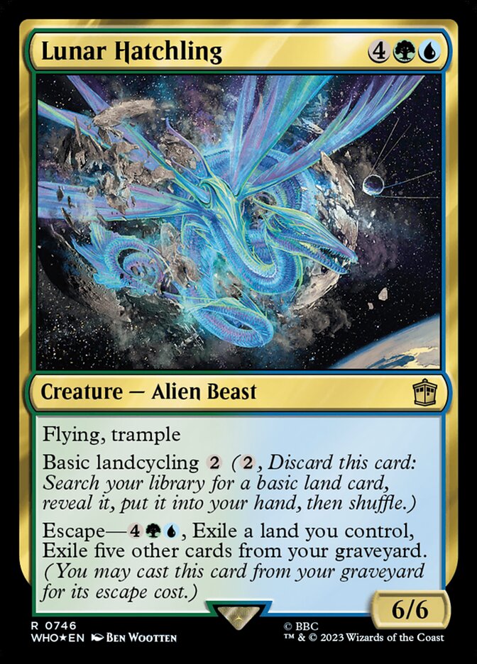 Lunar Hatchling card front