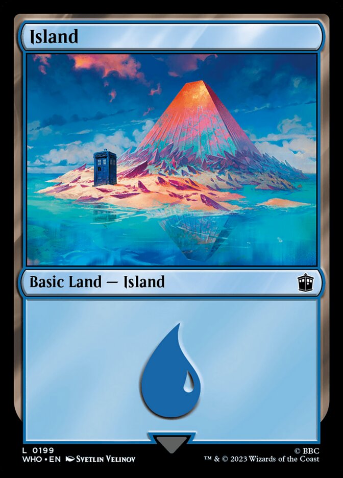 Island card front