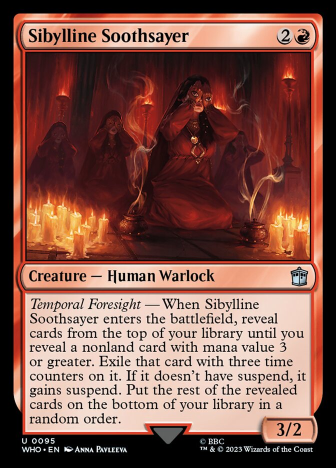 Sibylline Soothsayer card front