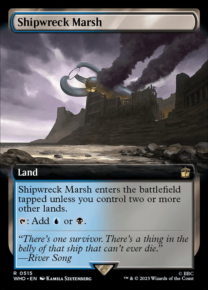 Shipwreck Marsh card front