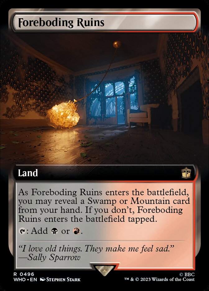 Foreboding Ruins card front