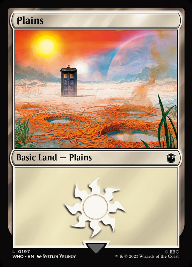 Plains card front
