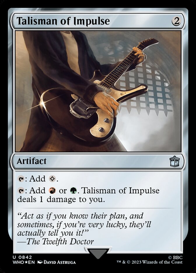 Talisman of Impulse card front