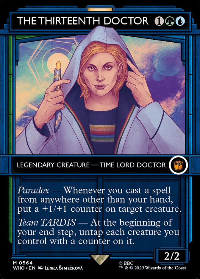 The Thirteenth Doctor card front