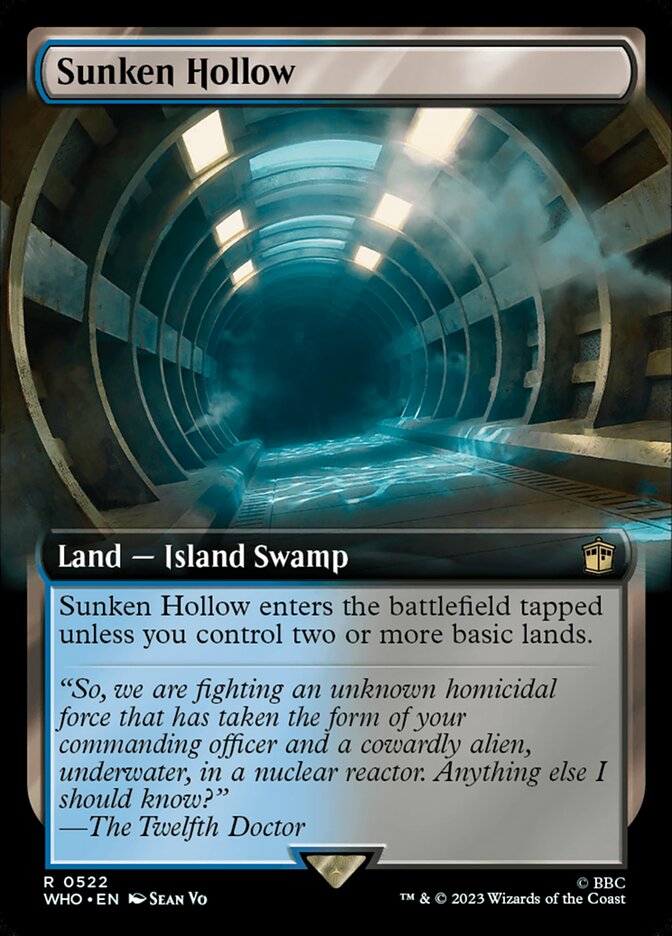 Sunken Hollow card front