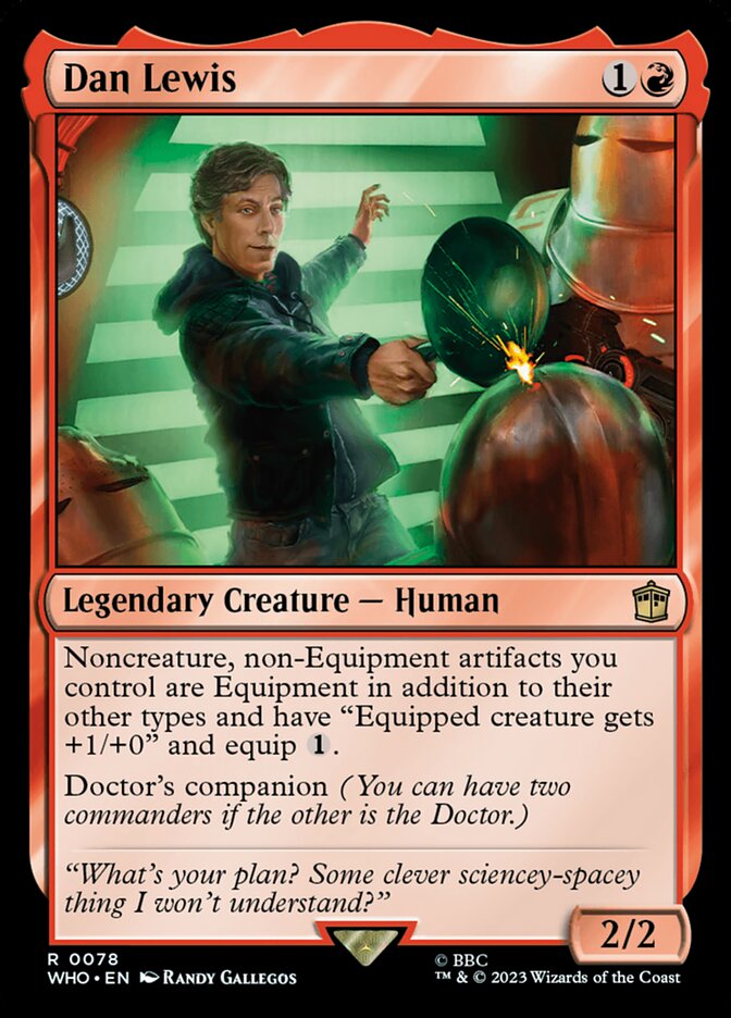 Dan Lewis card front
