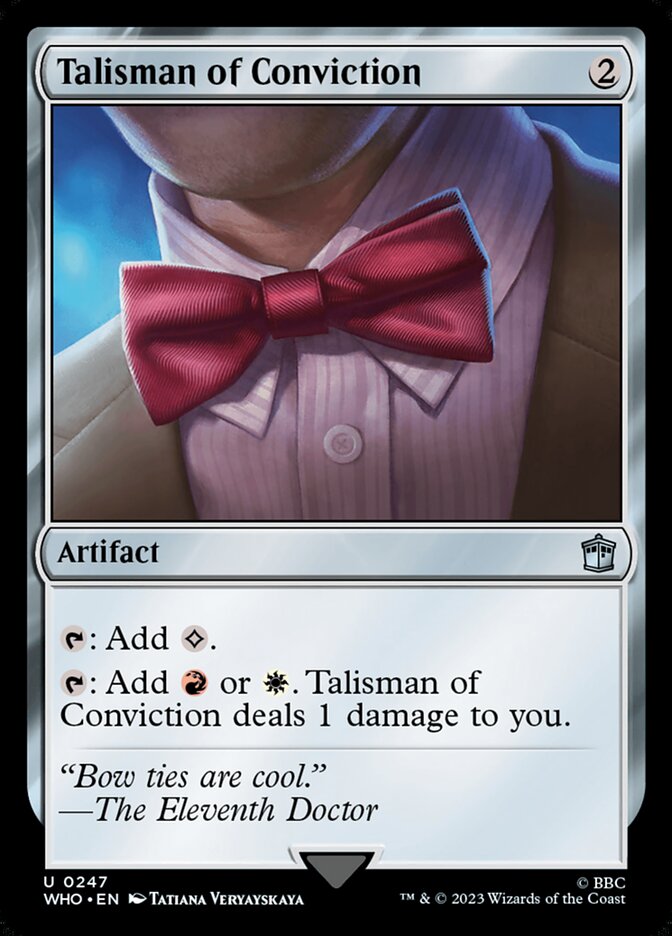 Talisman of Conviction card front