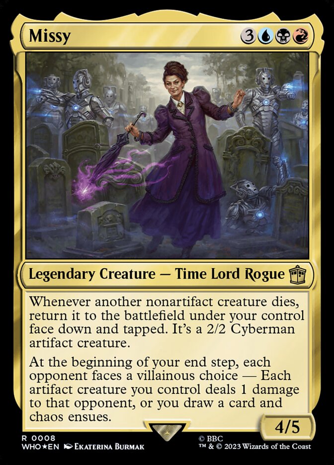 Missy card front