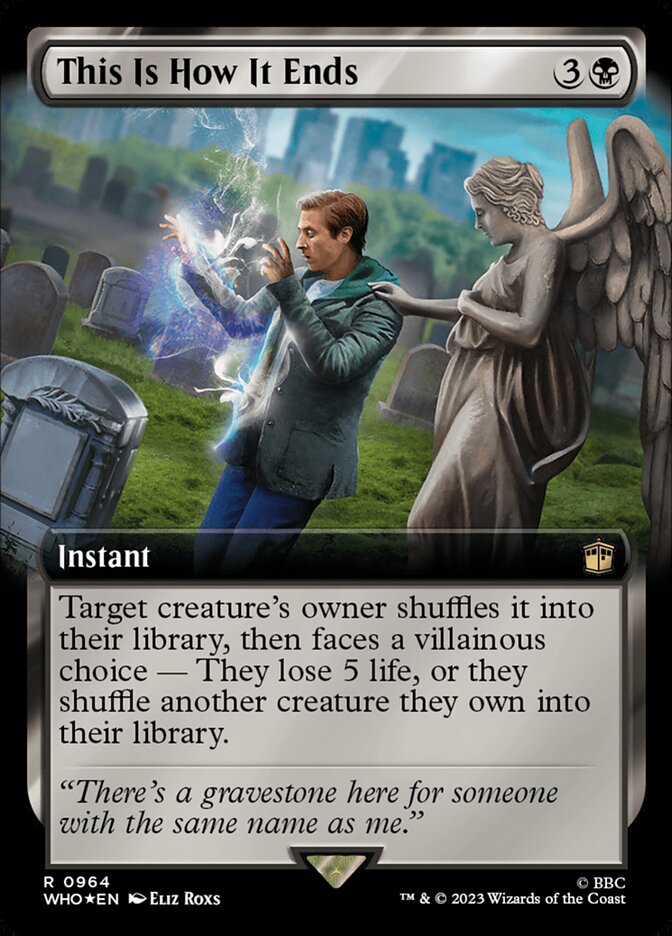 This Is How It Ends card front