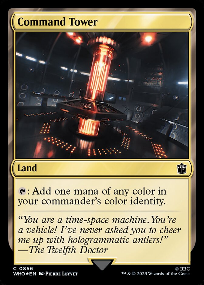 Command Tower card front