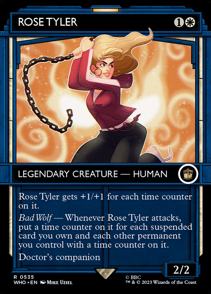 Rose Tyler card front