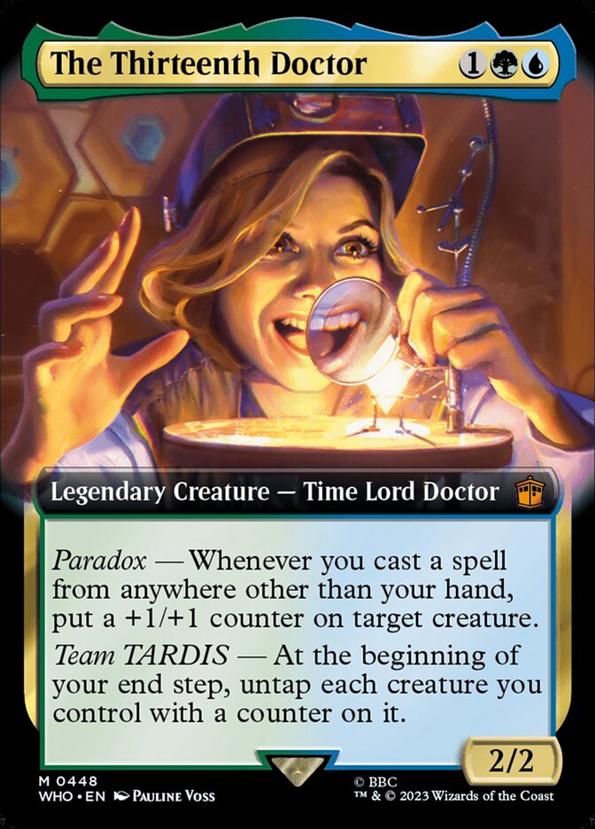 The Thirteenth Doctor card front