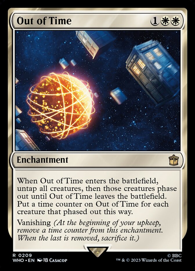 Out of Time card front