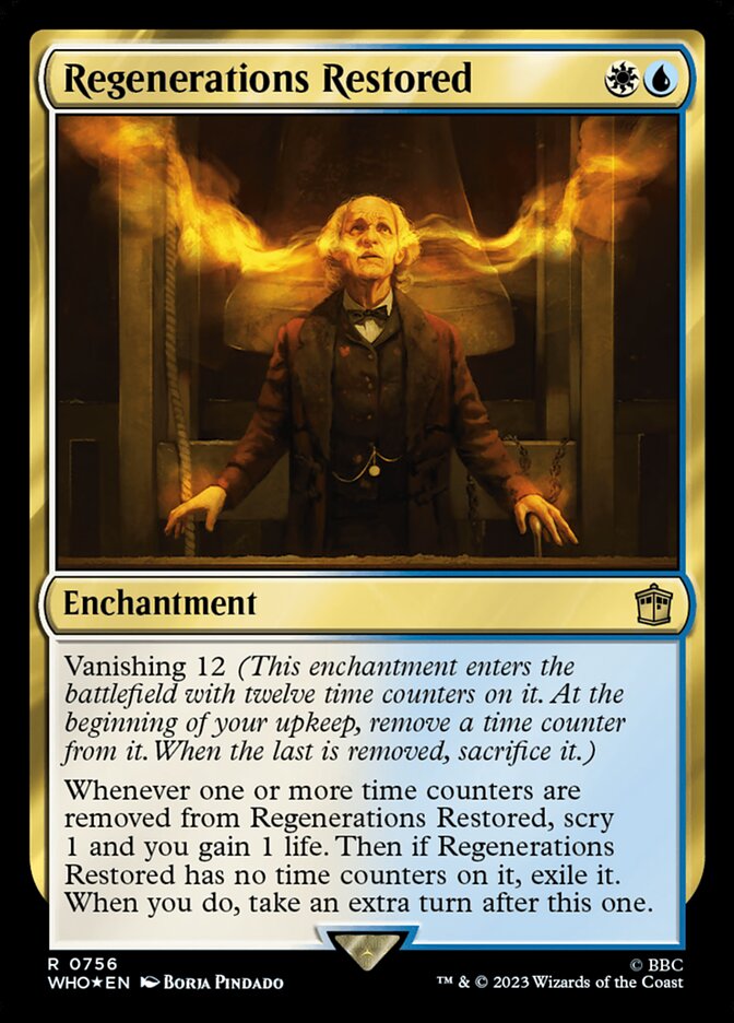 Regenerations Restored card front