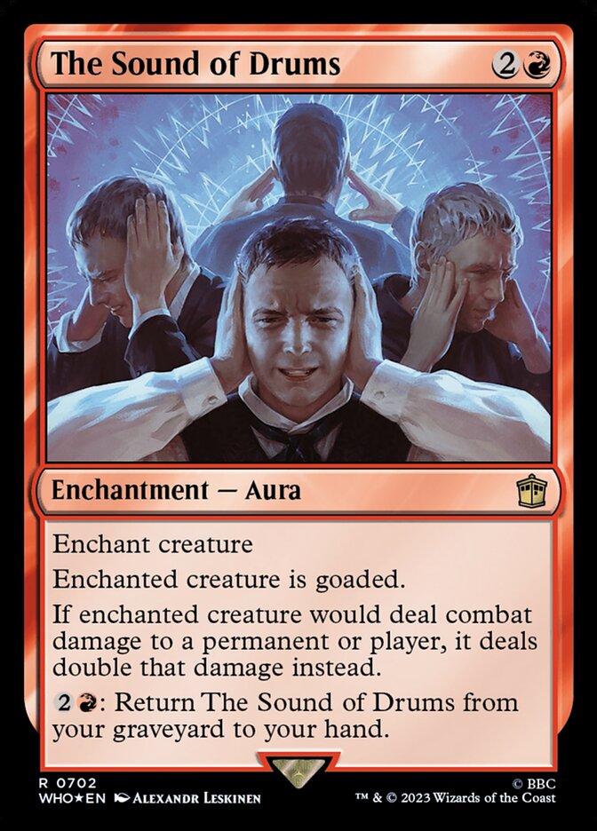 The Sound of Drums card front