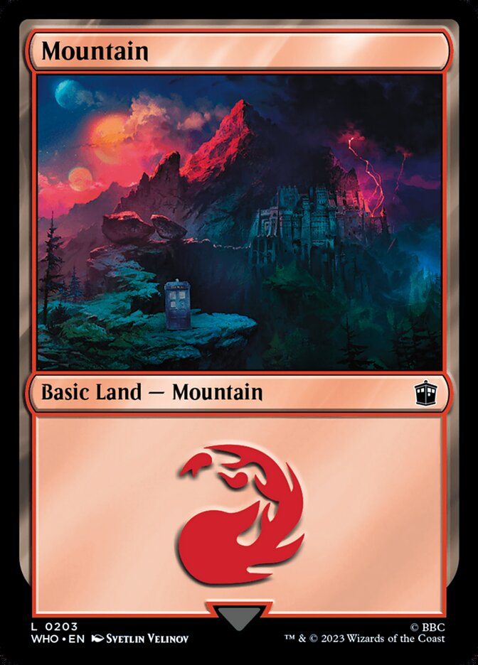 Mountain card front