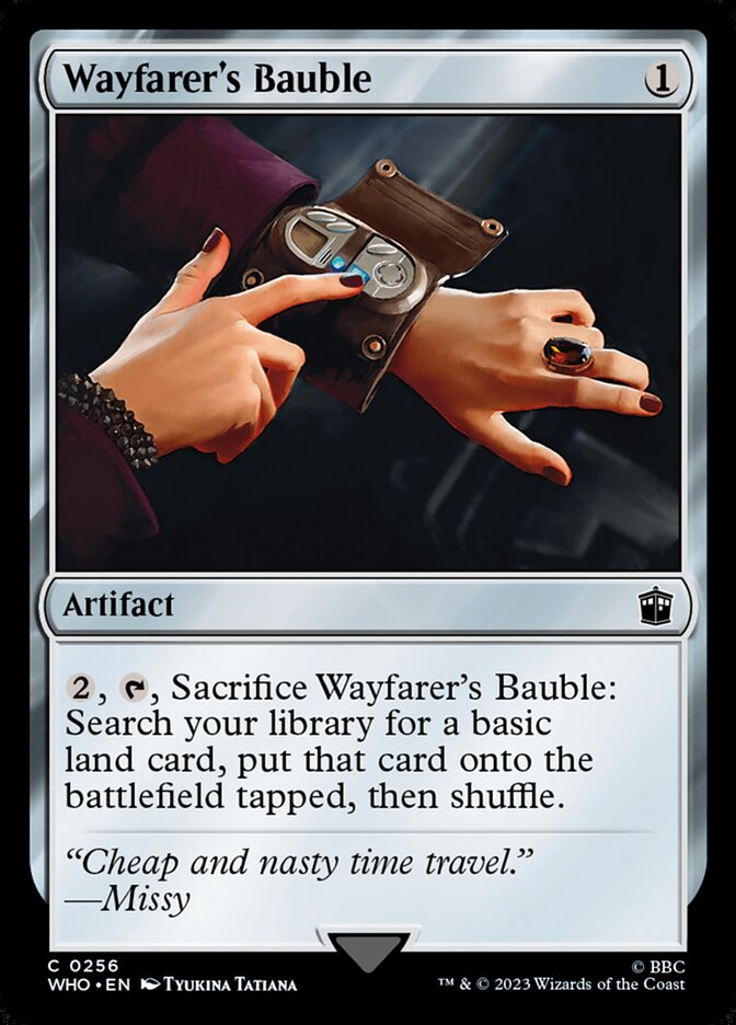 Wayfarer's Bauble card front
