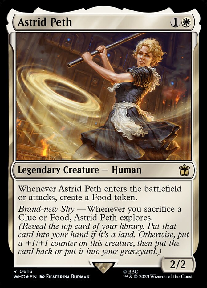 Astrid Peth card front