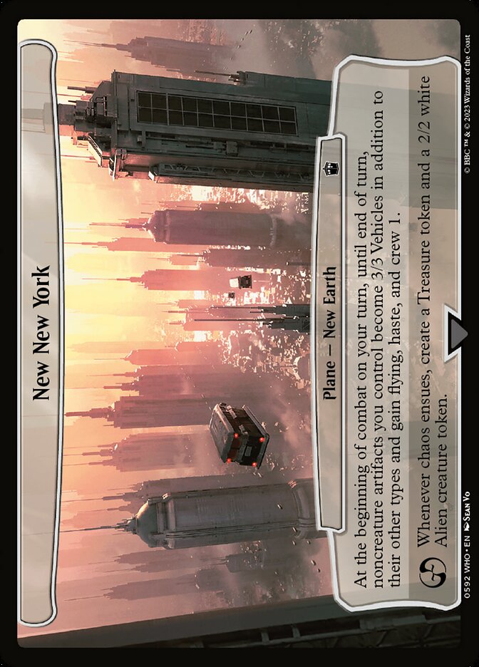 New New York card front