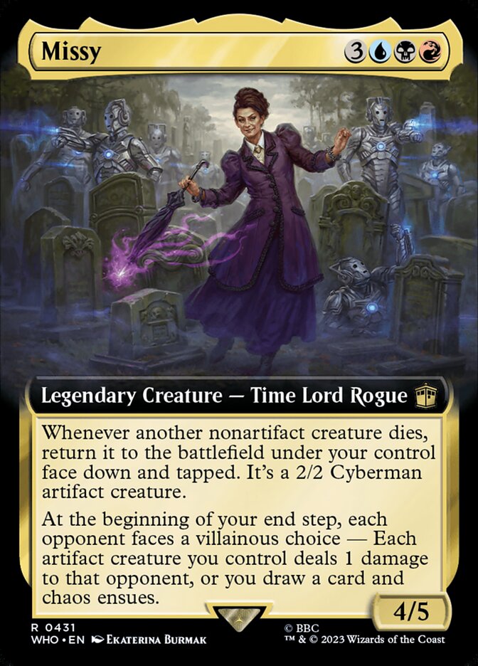 Missy card front