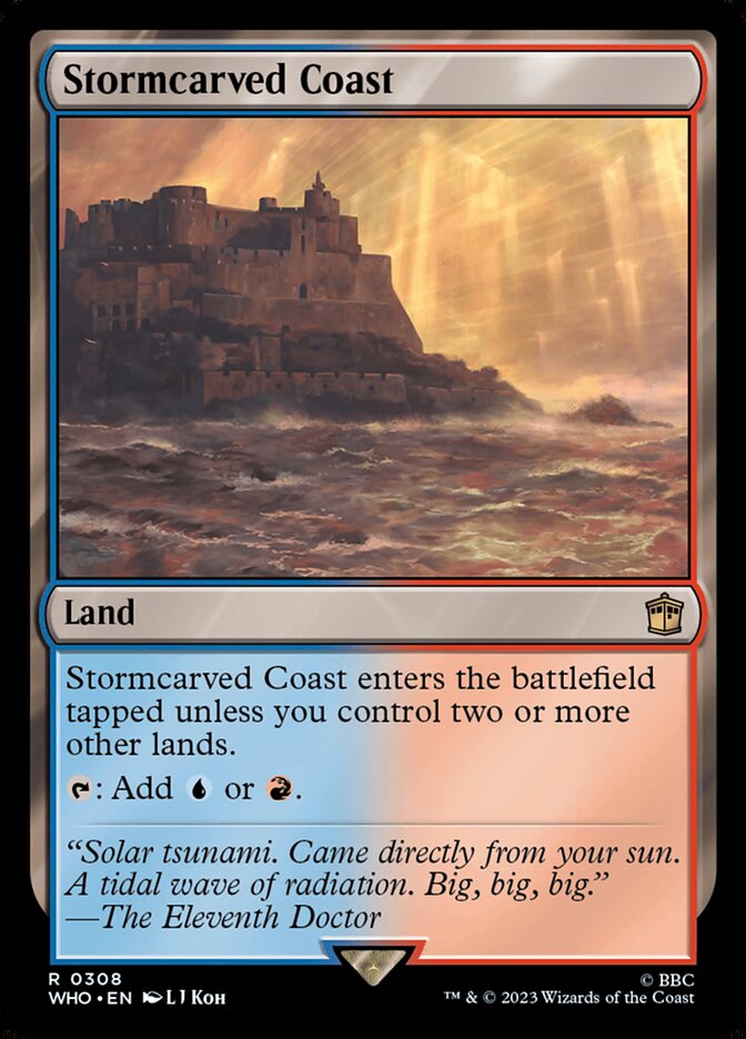 Stormcarved Coast card front