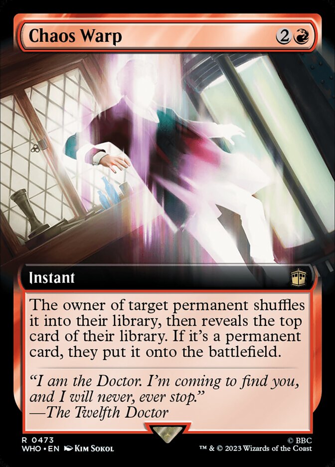 Chaos Warp card front