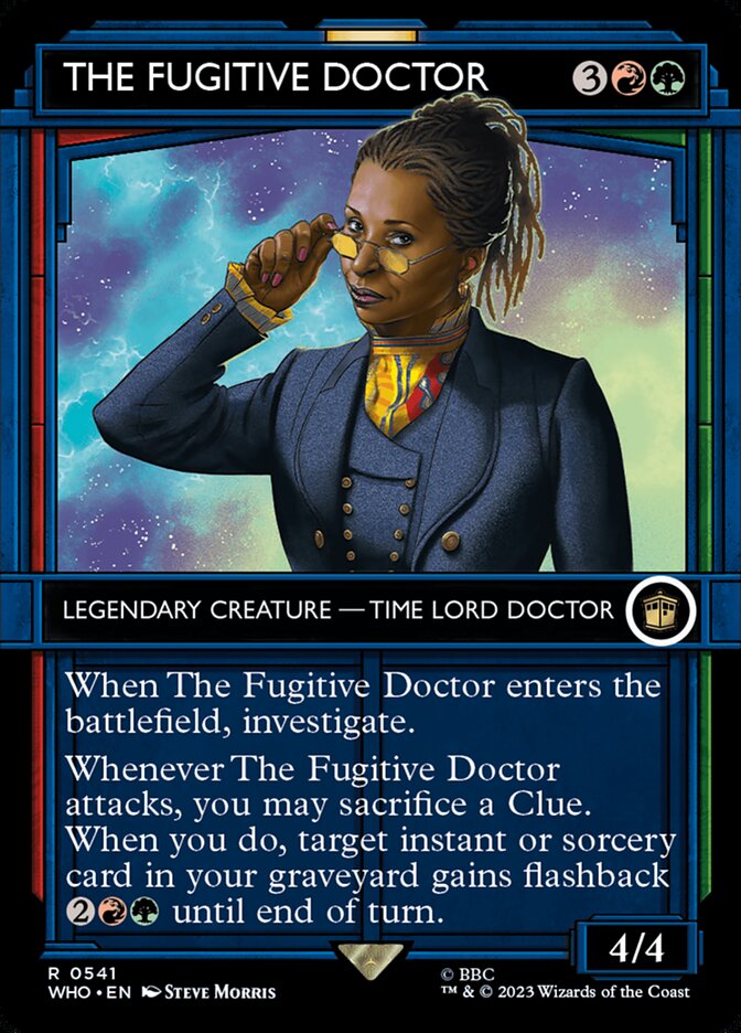 The Fugitive Doctor card front