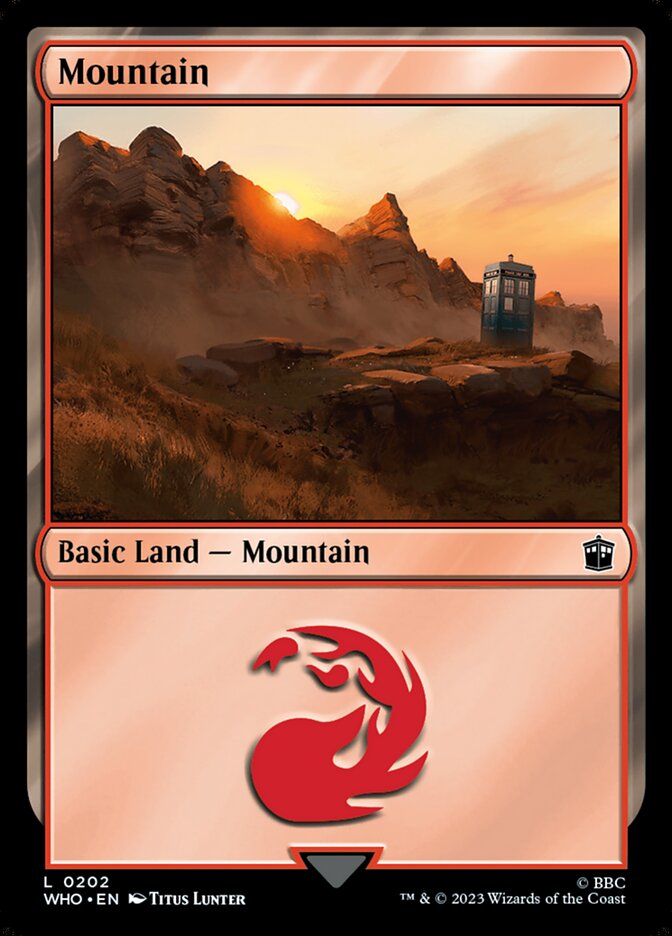 Mountain card front