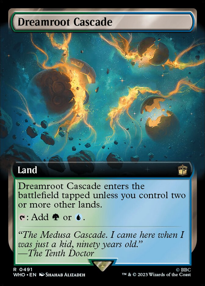 Dreamroot Cascade card front