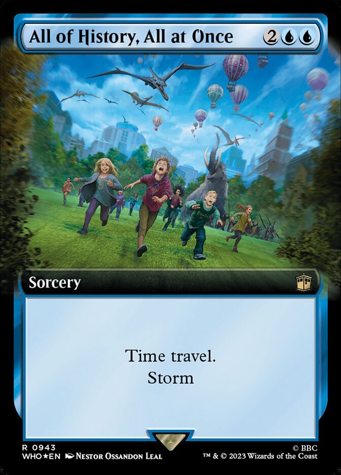 All of History, All at Once card front