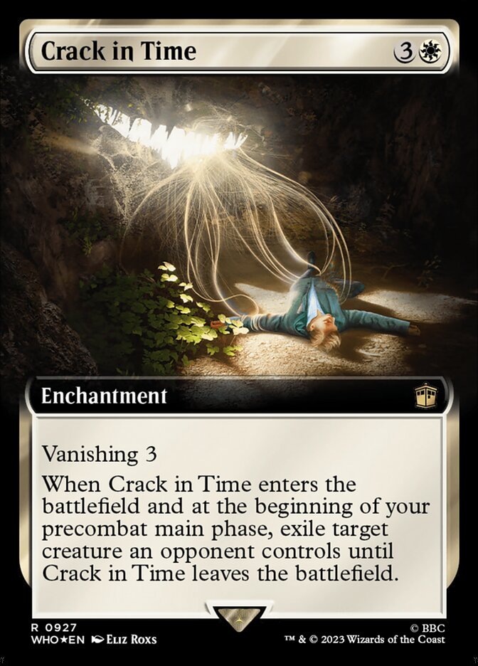 Crack in Time card front