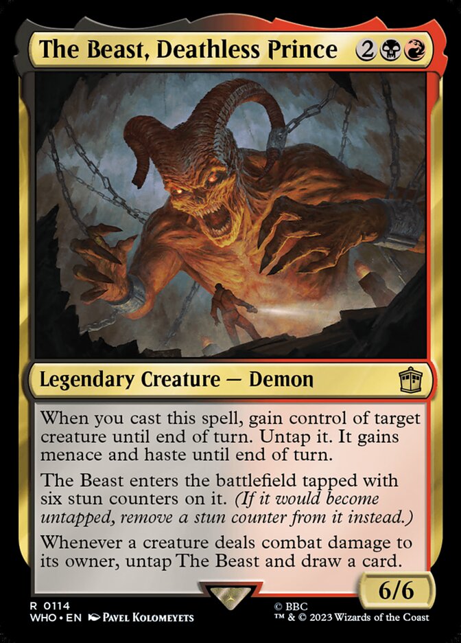 The Beast, Deathless Prince card front